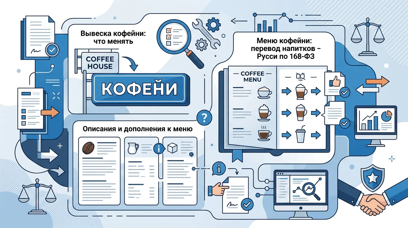 Coffee House и кофейни — русификация по 168-ФЗ