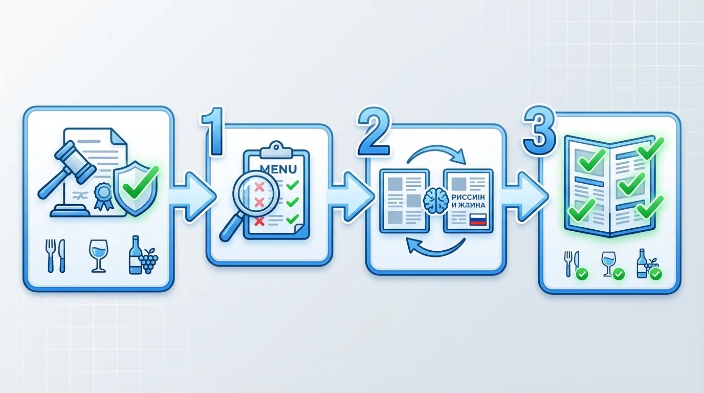 Как перевести меню на русский язык