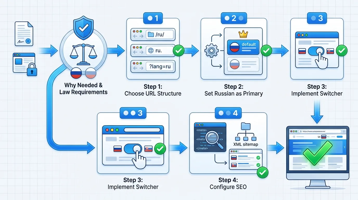 Как сделать сайт на двух языках правильно