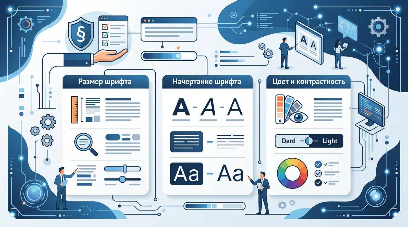 Шрифт, размер, цвет — технические требования 168-ФЗ