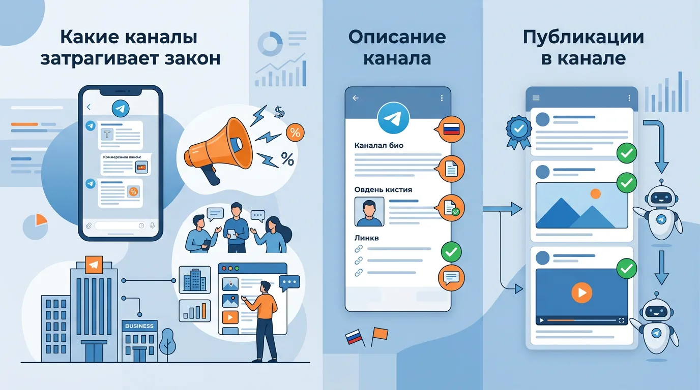 Telegram-каналы и 168-ФЗ — требования