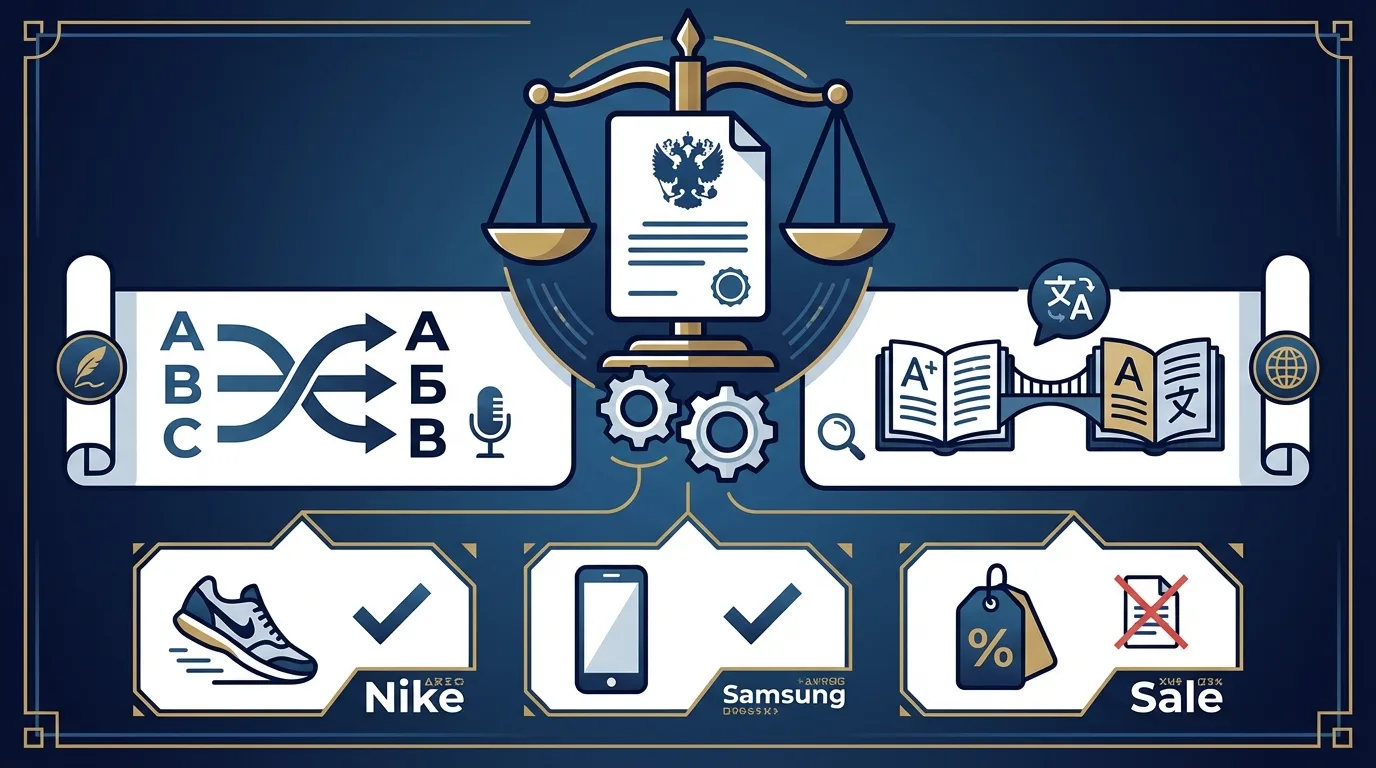 Транслитерация и перевод — разница по закону 168-ФЗ