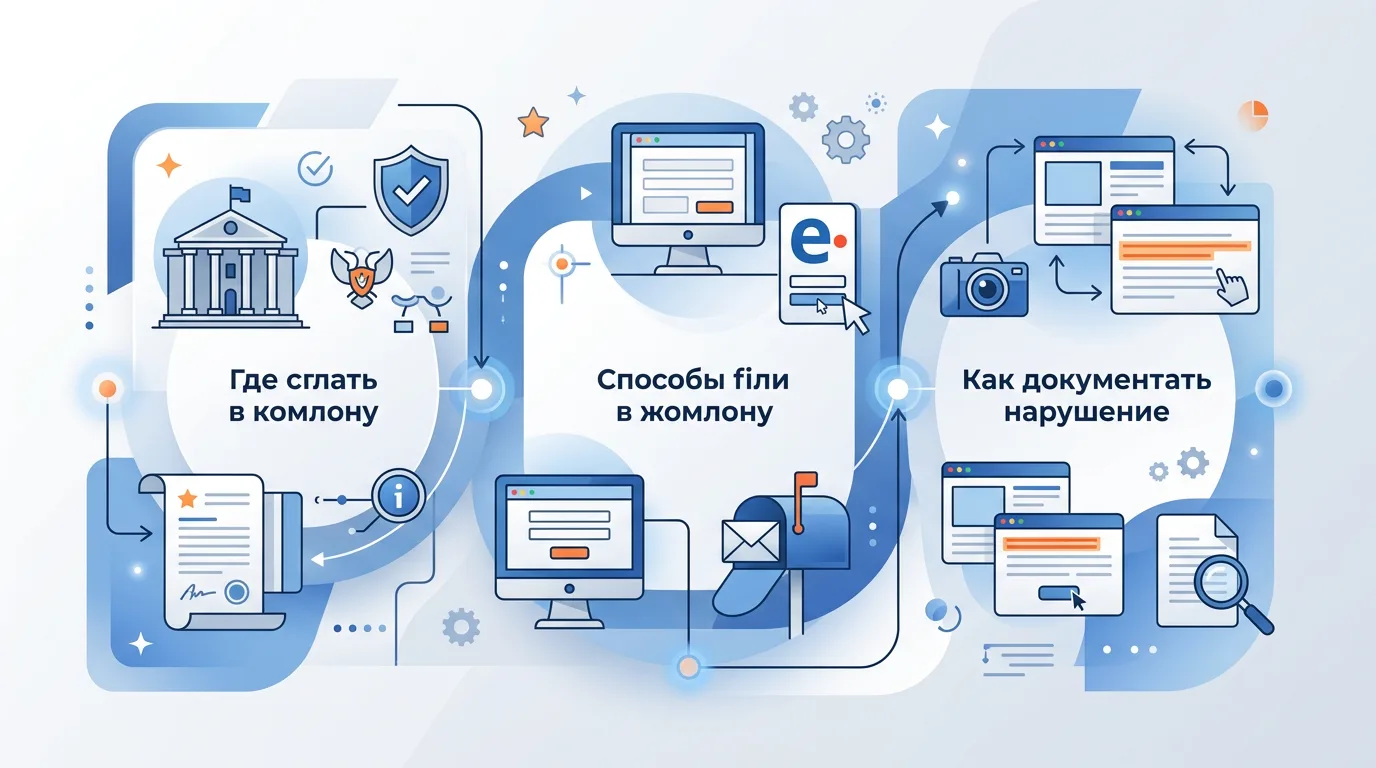 Как подать жалобу на нарушение 168-ФЗ