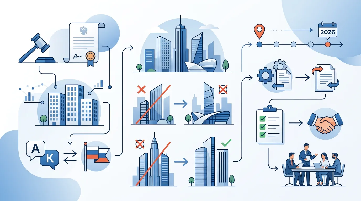 ЖК на английском — запрет с 2026 года по 168-ФЗ